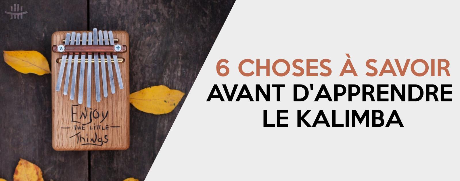 6 choses à savoir avant d'apprendre le kalimba Image