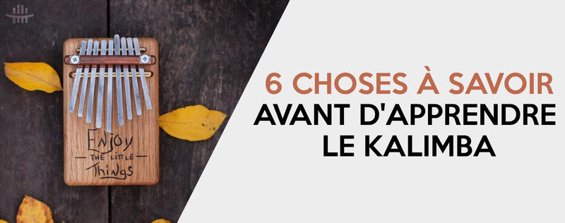 6 choses à savoir avant d'apprendre le kalimba