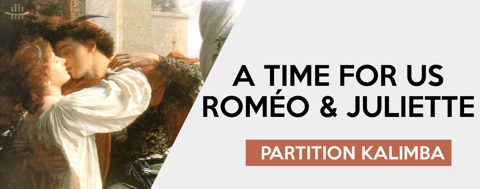 partition kalimba 17 lames romeo et juliette a time for us Image