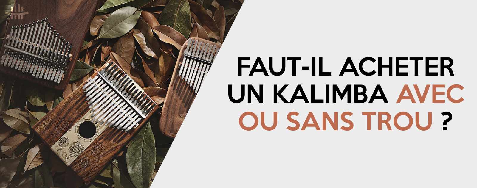faut il acheter un kalimba avec ou sans trou