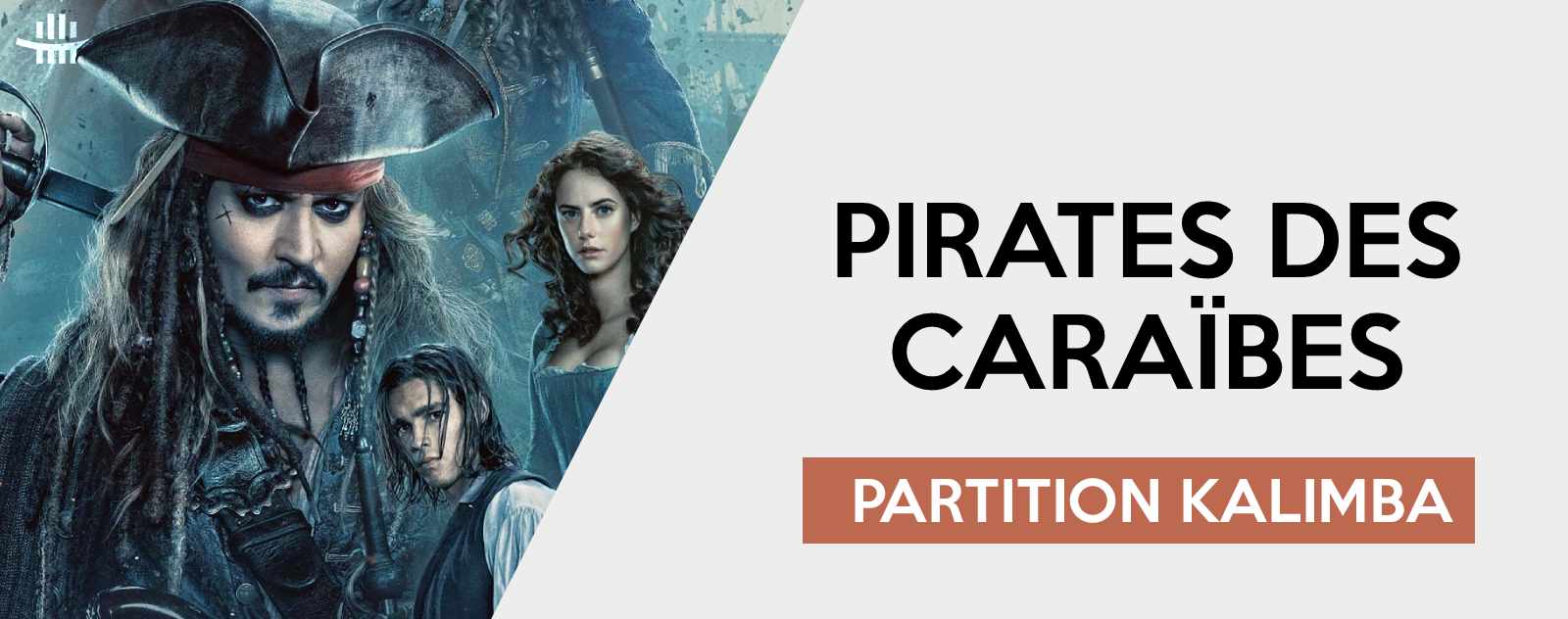 tablature pirate des caraibes pour kalimba 17 lames