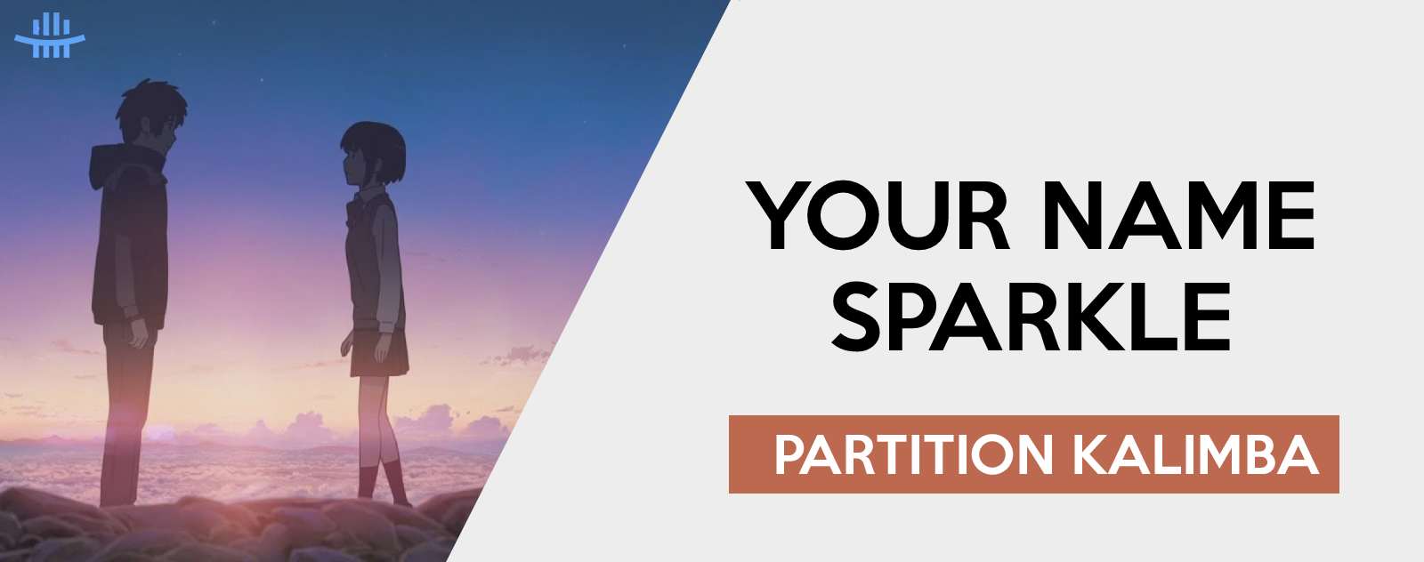 kalimba partition your name sparkle