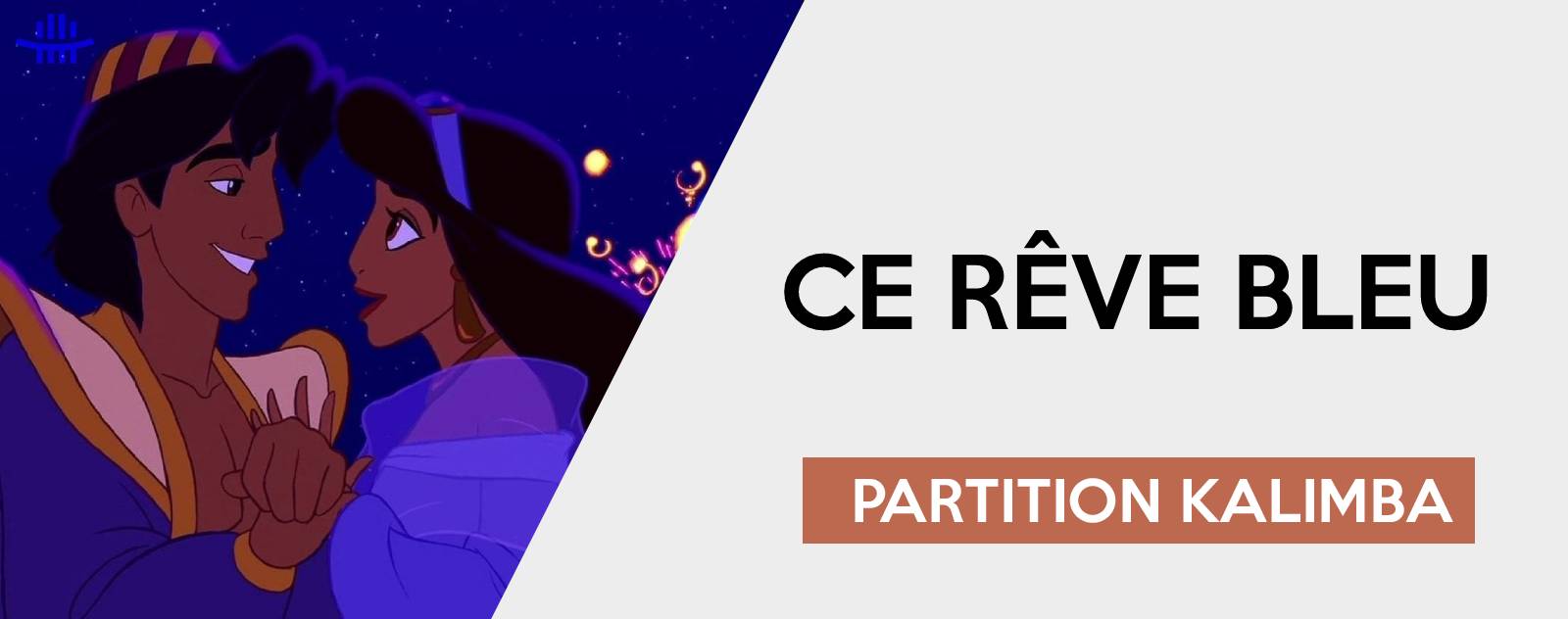 Ce Rêve Bleu - Aladdin | Partition Kalimba Image