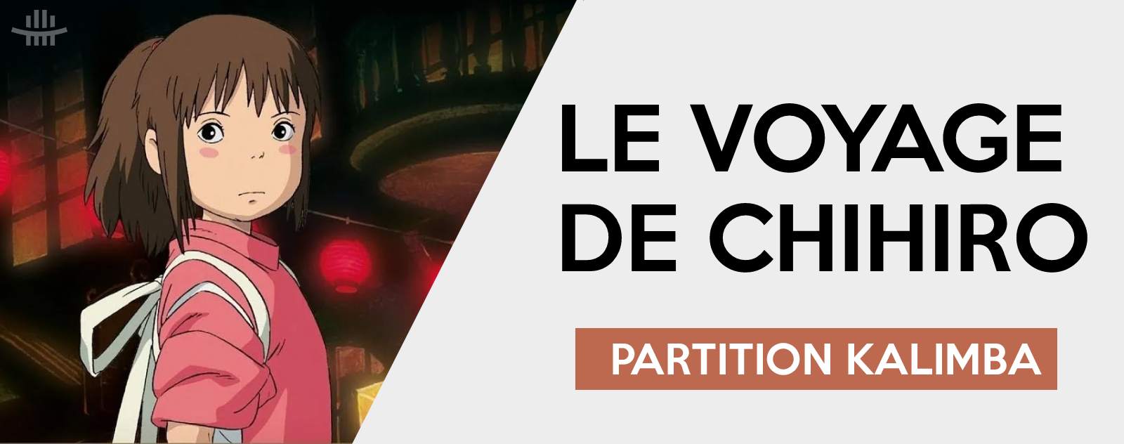 partition kalimba le voyage de chihiro Image