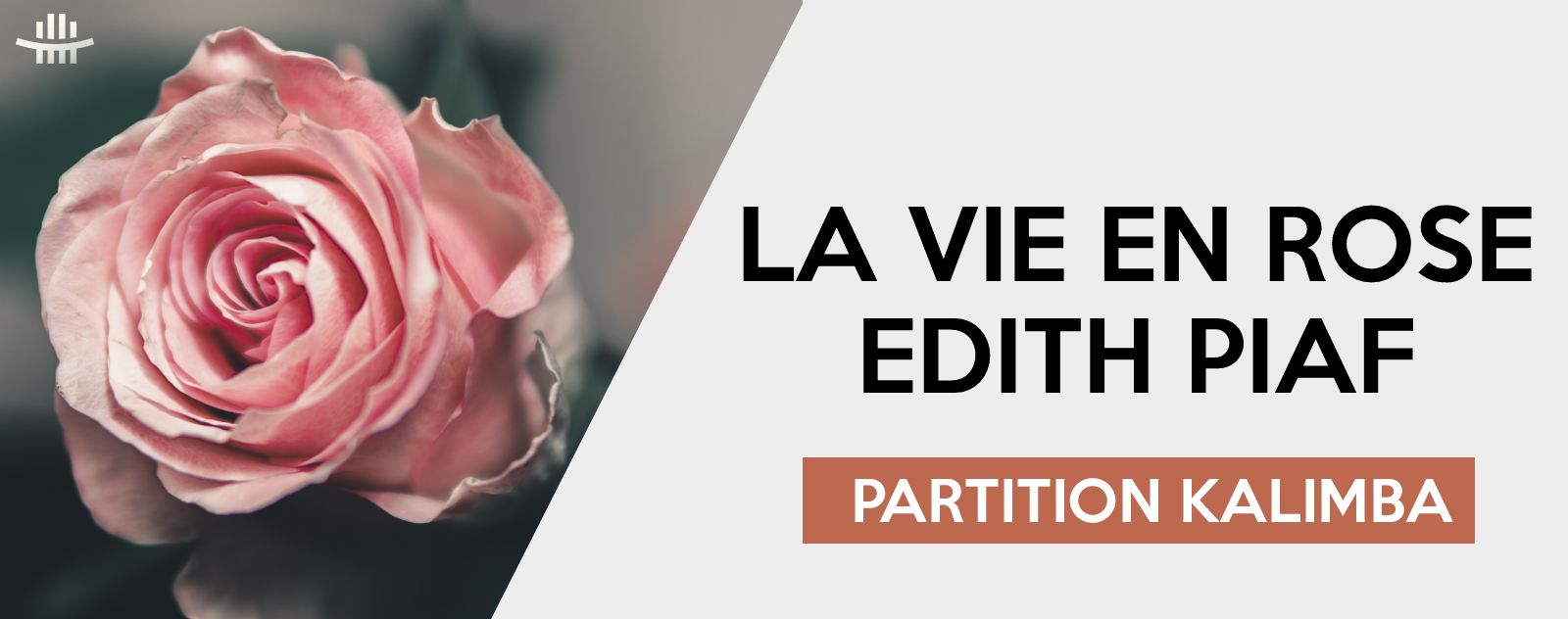 tablature la vie en rose edith piaf kalimba 17 lames Image