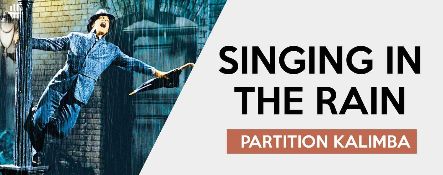 Singing In The Rain | Partition Kalimba