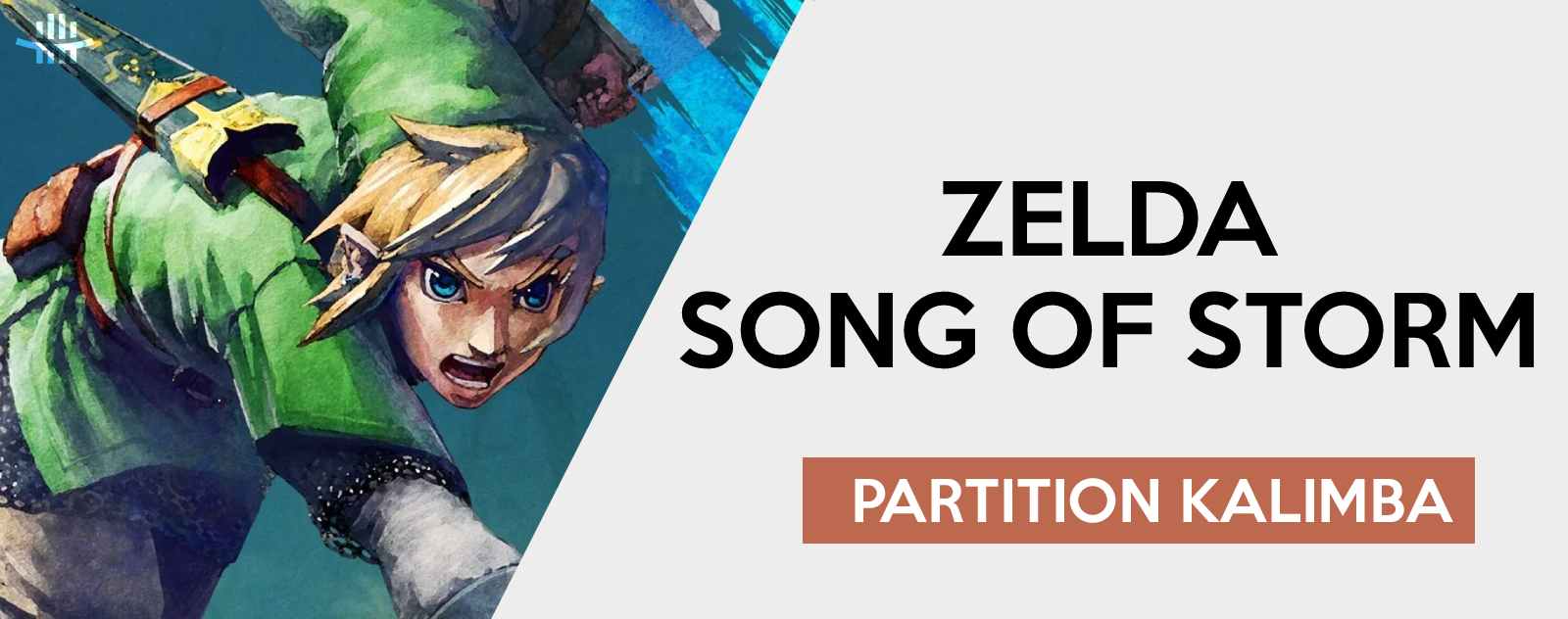 Zelda - Song Of Storms | Partition Kalimba Image