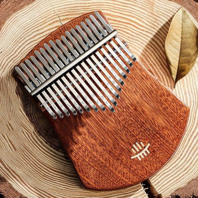 kalimba en bois hluru 17 lames Bliss haut de gamme 